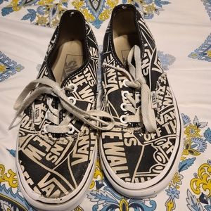 Black and White Vans